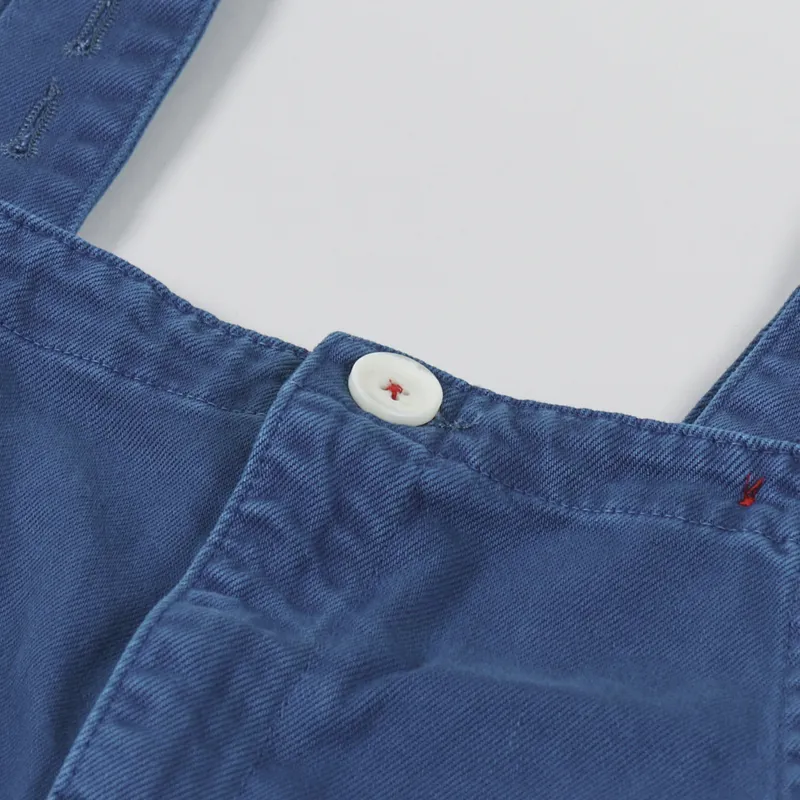 Sideline Womens Celia Dungarees Washed Blue-5