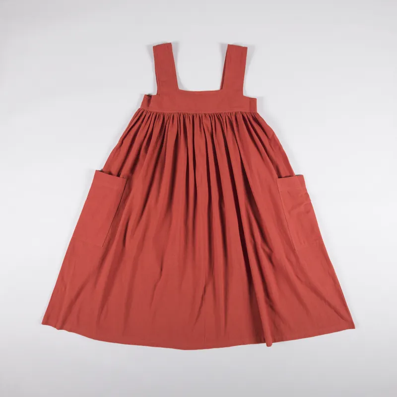 L.F.Markey Womens Cameron Dress Brick Red