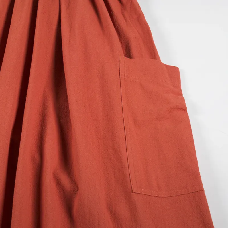 L.F.Markey Womens Cameron Dress Brick Red-5