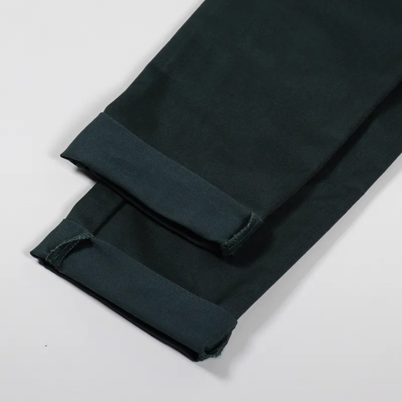 Carhartt WIP Sid Pant Dark Teal Lamar Stretch Twill-4