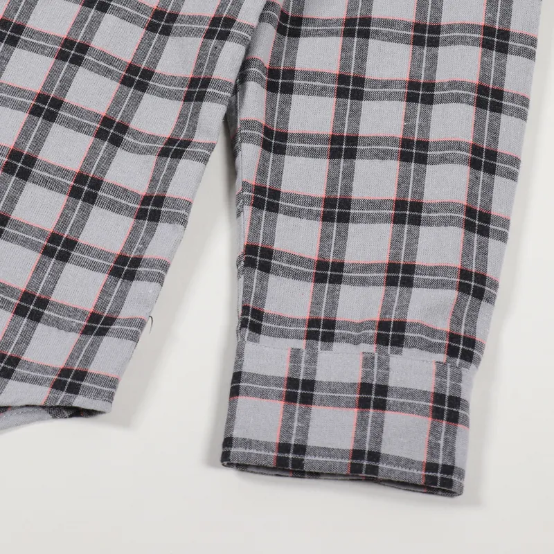 Edwin Wilson Zip Through Shirt Silver-3