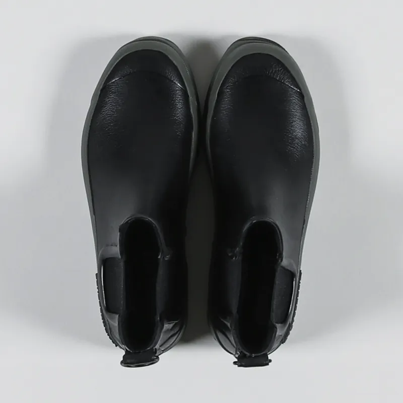 Stutterheim x Novesta Womens Chelsea Rainwalker Boots Black Green-2
