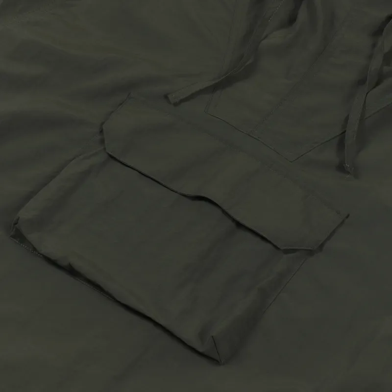 Uniform Bridge Mens Chemical Smock Anorak Jacket Olive Green