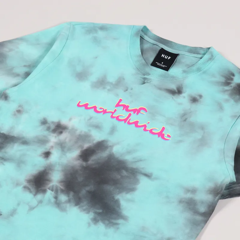 Huf Chemistry T Shirt Teal-1