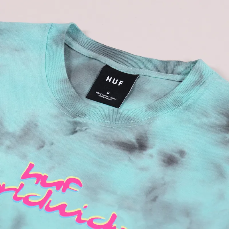 Huf Chemistry T Shirt Teal-3