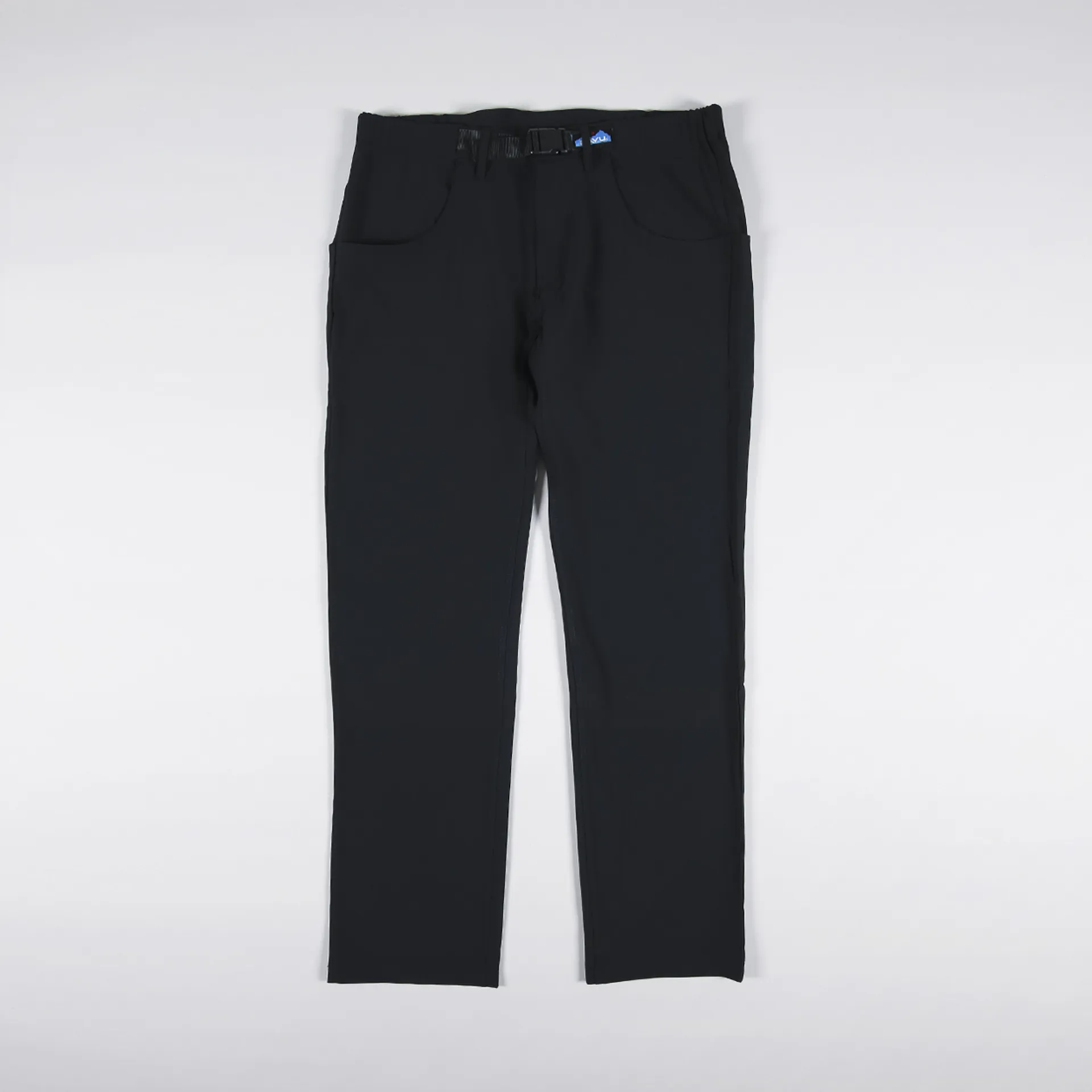 Kavu Mens Chilli Trek Outdoor Trousers Casual Belted Pants Black