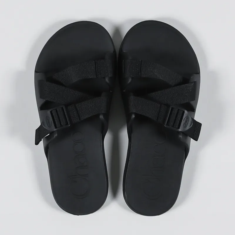 Chaco Chillos Slide Sandals Black-6