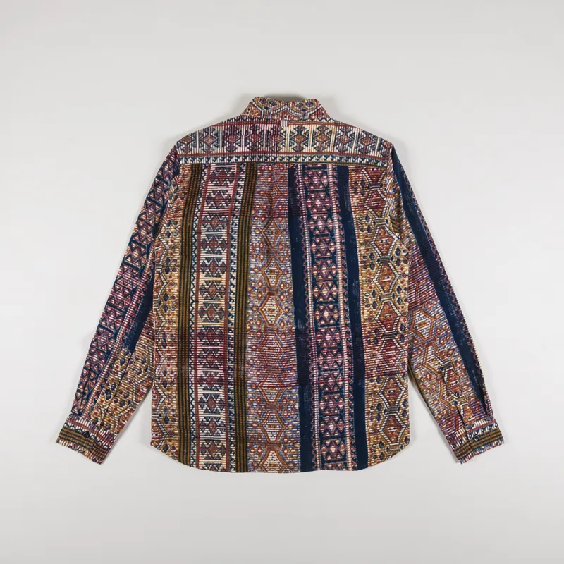 Kardo Chintan Long Sleeve Shirt Red-1