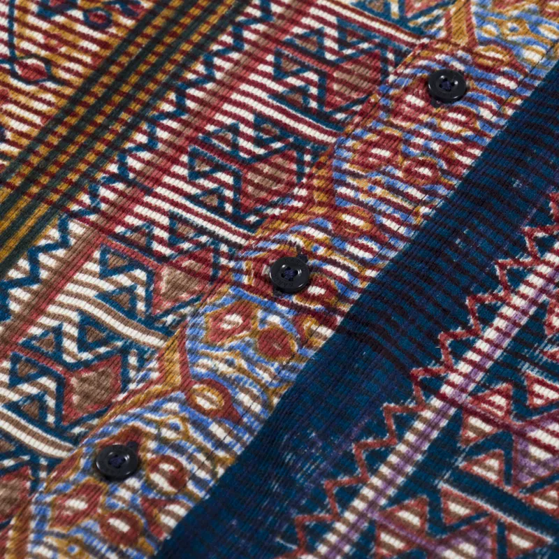 Kardo Chintan Long Sleeve Shirt Red-5