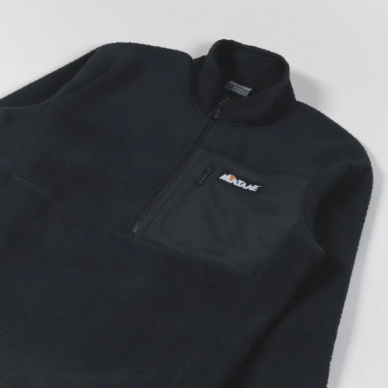 Montane Chonos Pull-On Fleece Black-2