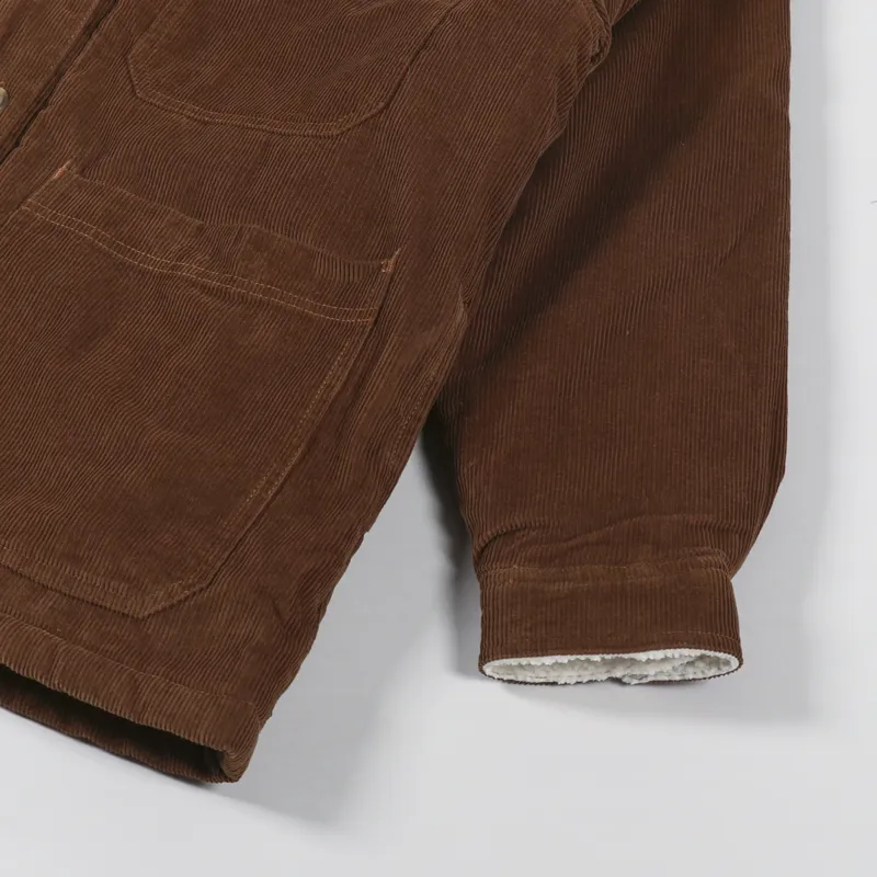 L.F.Markey Womens Chore Coat Corduroy Chocolate-10