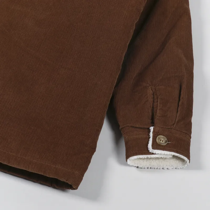 L.F.Markey Womens Chore Coat Corduroy Chocolate-9