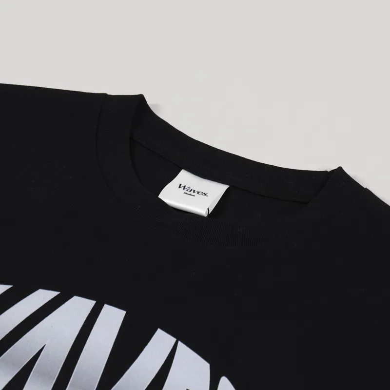 Avenue Wave Club Chrome T Shirt Black-3