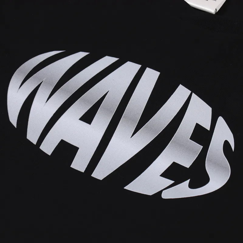 Avenue Wave Club Chrome T Shirt Black-1