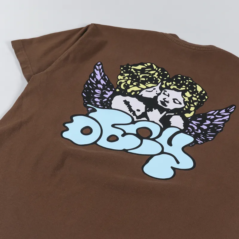 Obey Cherubs T Shirt Silt-2