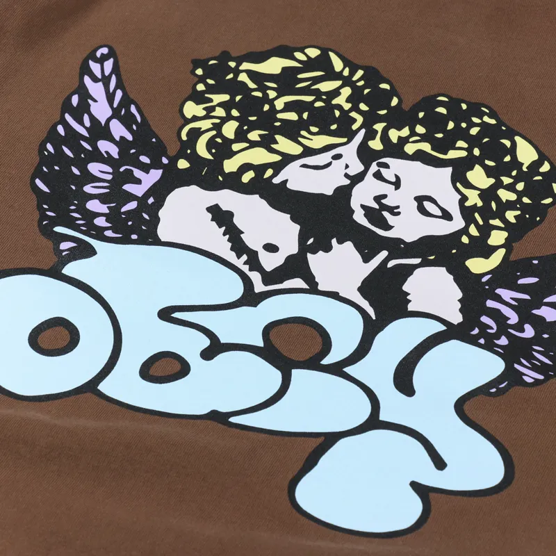 Obey Cherubs T Shirt Silt-4