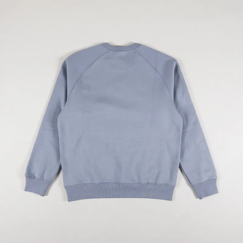 Carhartt WIP Chase Sweatshirt Mirror Gold-4