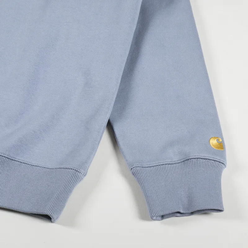 Carhartt WIP Chase Sweatshirt Mirror Gold-2