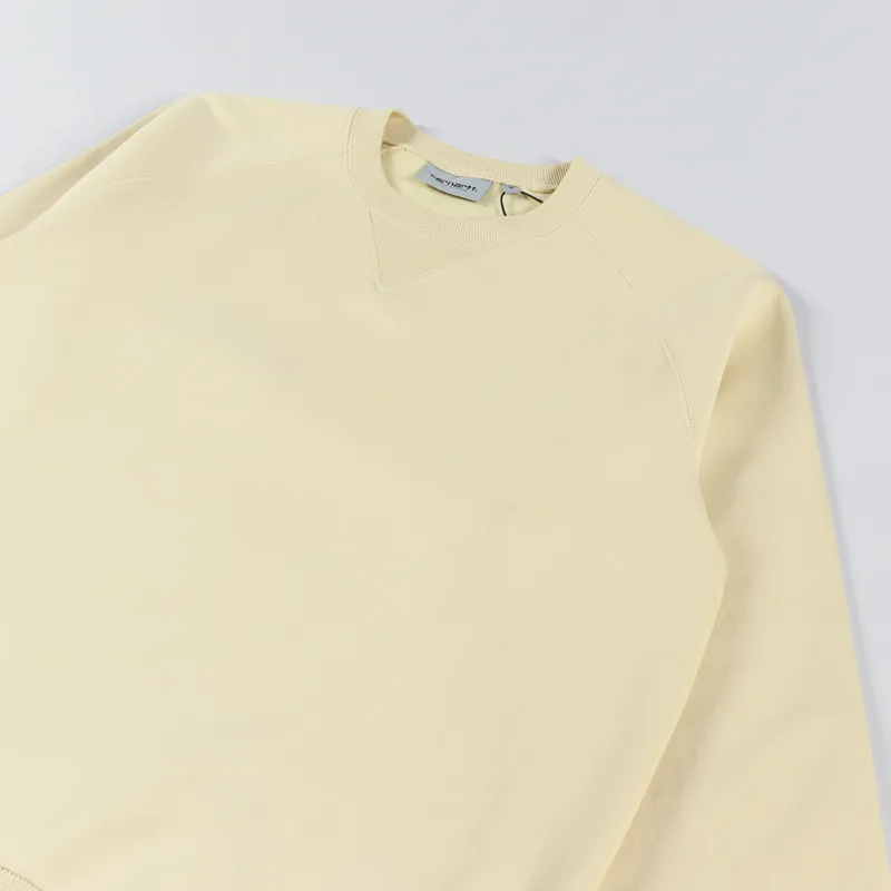 Carhartt WIP Chase Sweatshirt Citron Gold-2