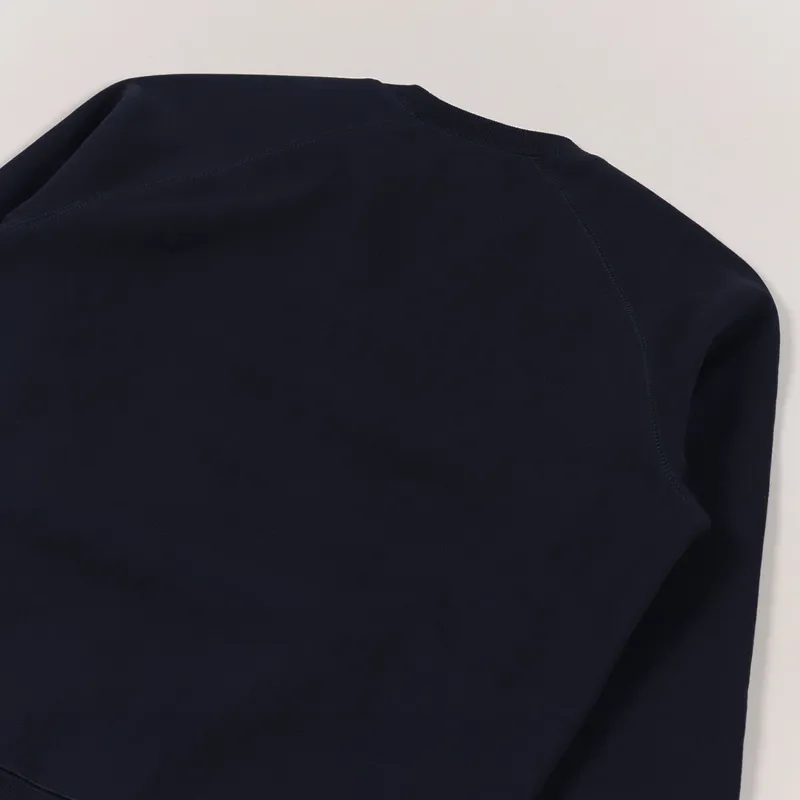 Carhartt WIP Chase Sweatshirt Dark Navy Gold-3