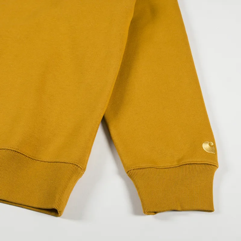 Carhartt WIP Chase Sweatshirt Buckthorn Gold-2