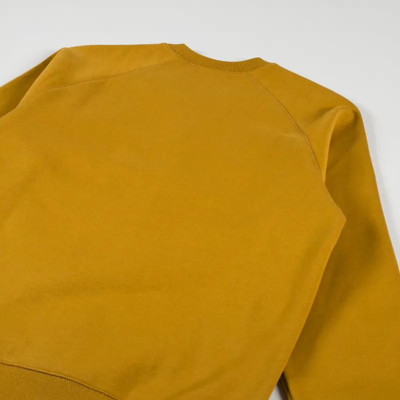 Carhartt WIP Chase Sweatshirt Buckthorn Gold-3