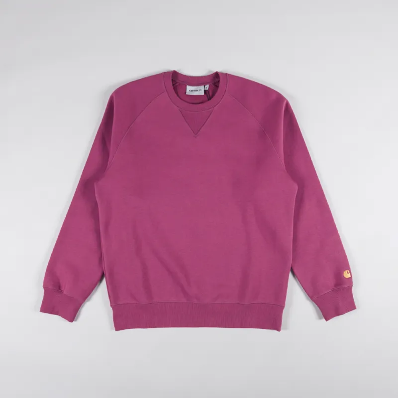 Carhartt カーハート Chase Sweat Pant ロゴ刺繍スウェットパンツ メンズ ブラック L