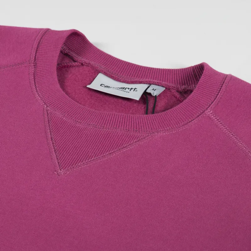 Carhartt WIP Chase Sweatshirt Punch Gold-5