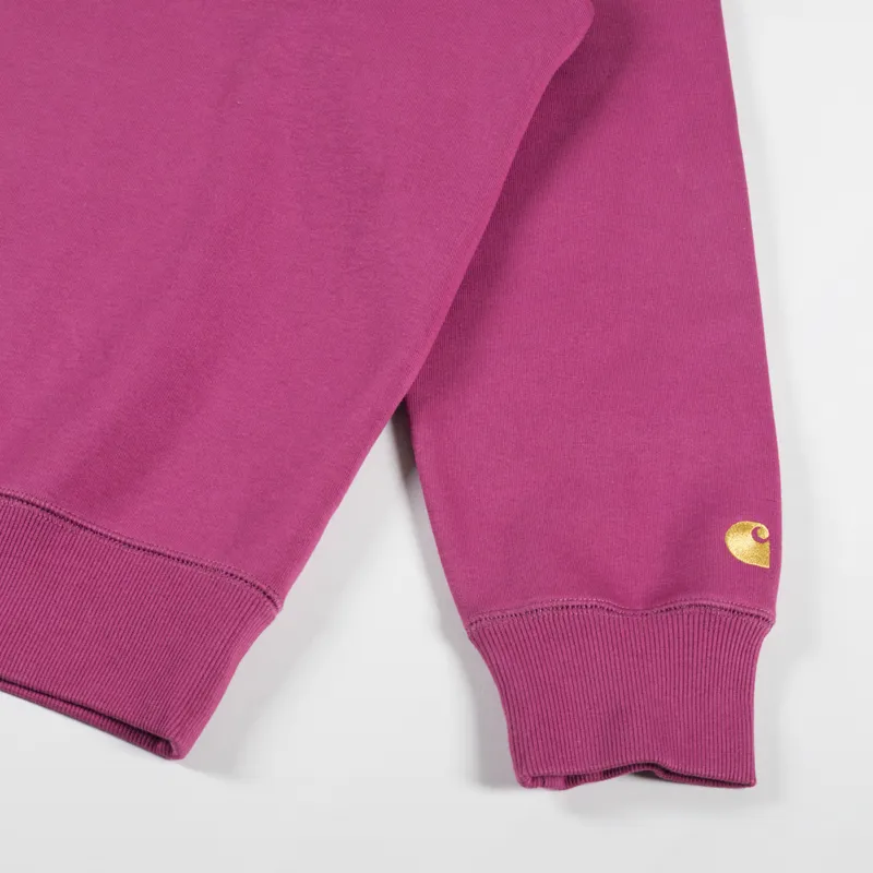 Carhartt WIP Chase Sweatshirt Punch Gold-4