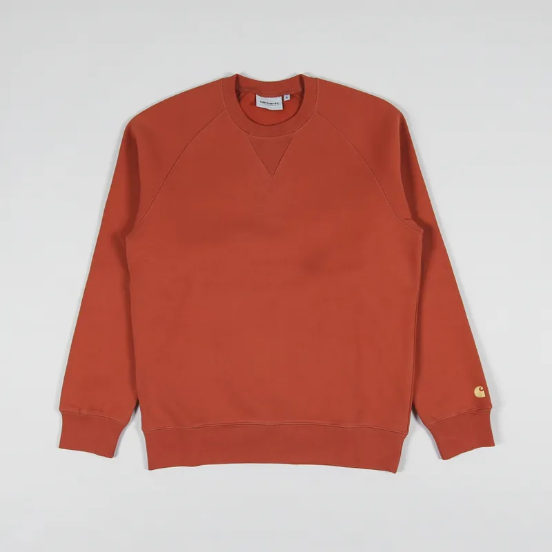 Carhartt WIP Chase Sweat Phoenix Gold