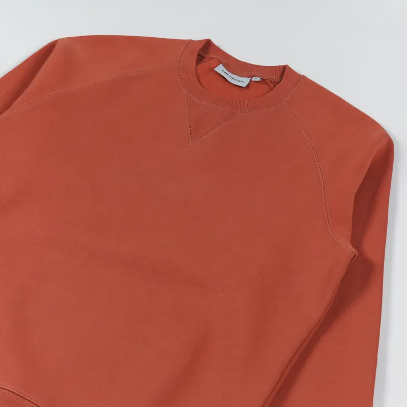 Carhartt WIP Chase Sweat Phoenix Gold-2