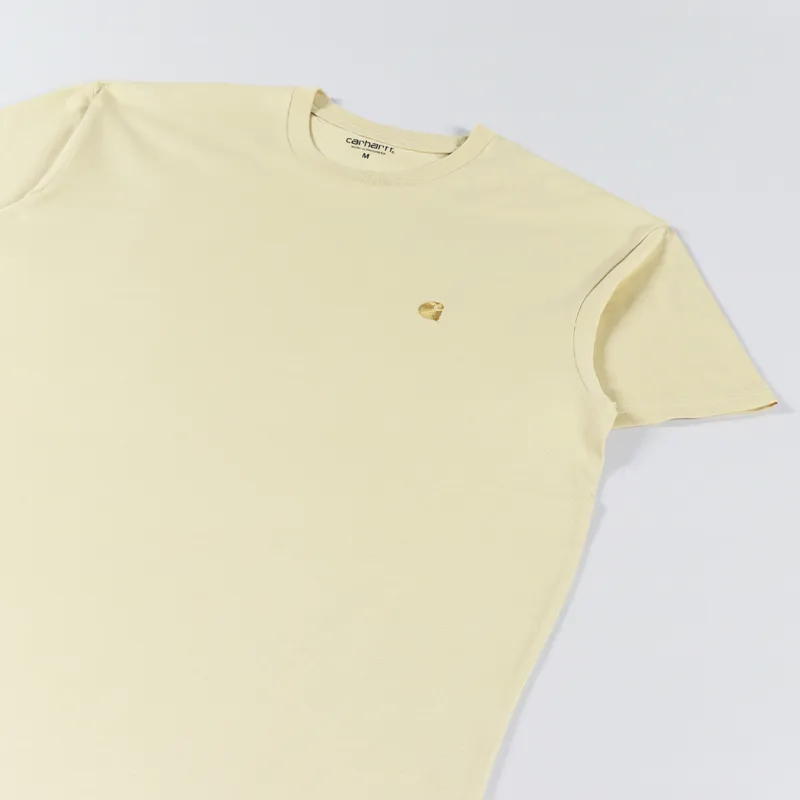 Carhartt WIP Chase T Shirt Citron Gold-2