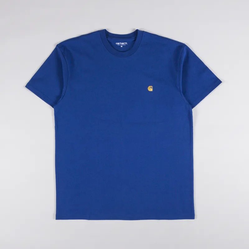 Carhartt WIP Chase T Shirt Liberty Gold