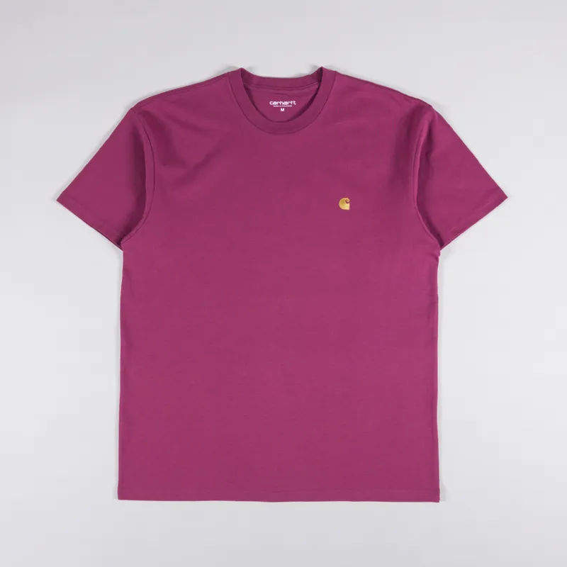 Carhartt WIP Chase T Shirt Punch Gold