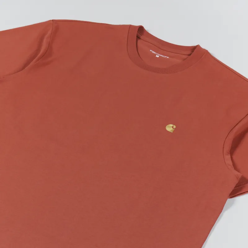 Carhartt WIP Chase T Shirt Phoenix Gold-1