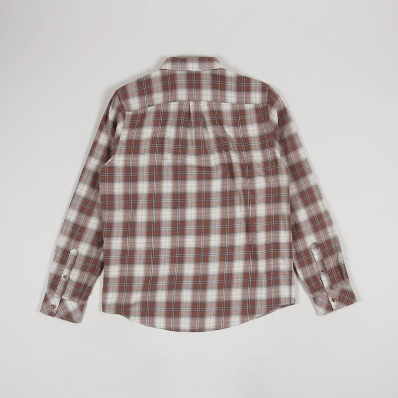 Nudie Jeans Chuck Plaid Twill Shirt Hazel-1