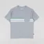 Patagonia Cotton In Conversion Midweight Pocket T Shirt Santa Cruz Line Salt Grey