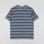 Patagonia Cotton In Conversion Midweight Pocket T Shirt Skater Stripe Noble Grey