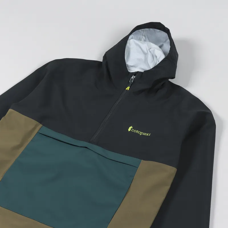 Cotopaxi Cielo Rain Anorak Black-2