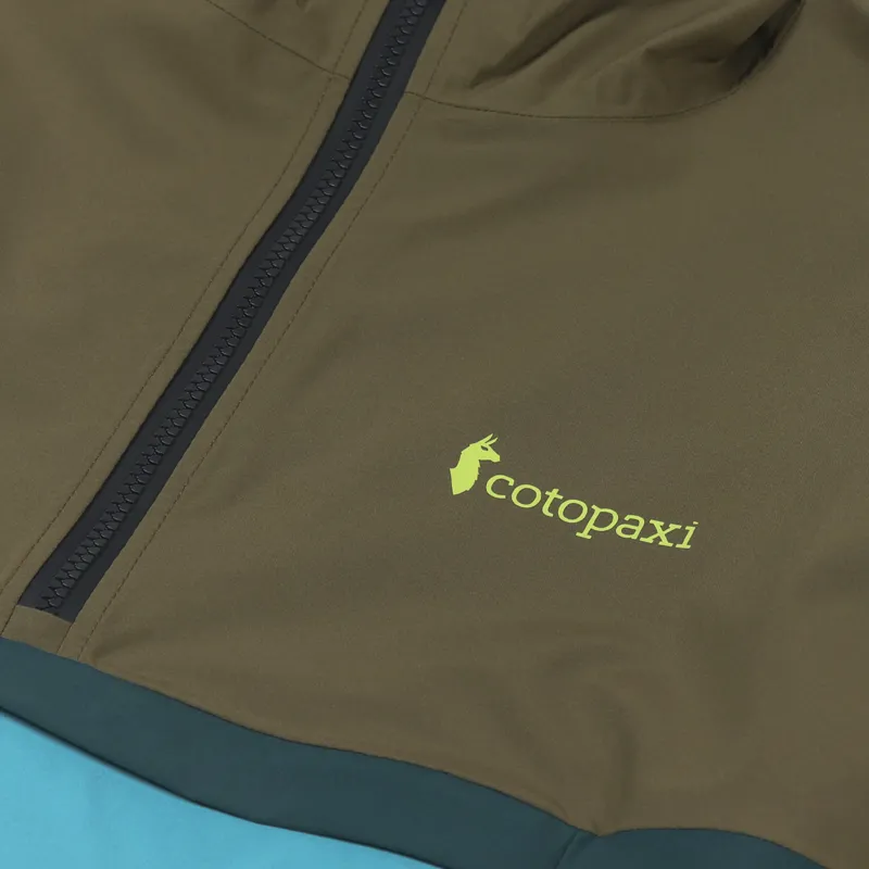 Cotopaxi Cielo Rain Anorak Oak-5