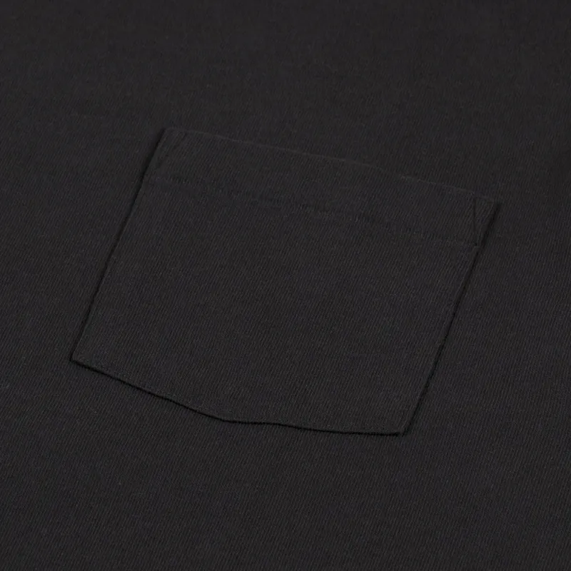 Patagonia Cotton In Conversion Midweight Pocket T Shirt Black-2