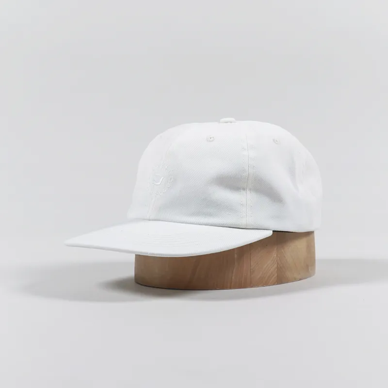 Palmes Tennis Society Circle 6 Panel Cap Off White