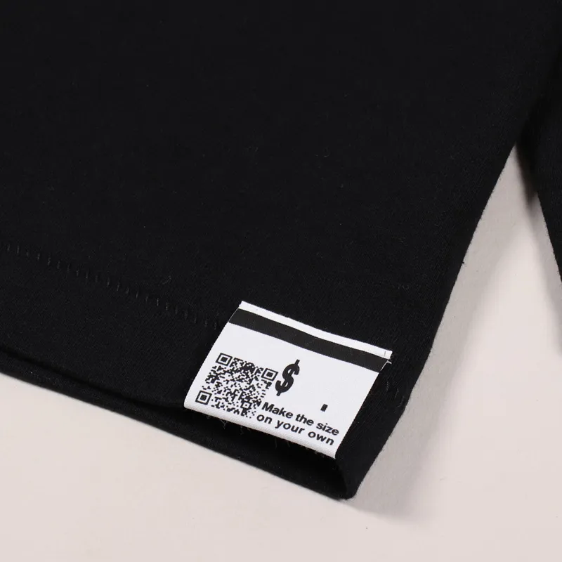 Flagstuff Circle Flower Long Sleeve T Shirt Black-5