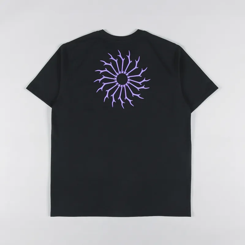 South2 West8 Circle Horn T Shirt Black