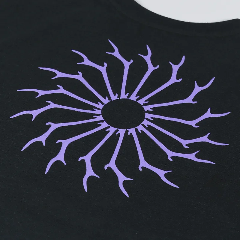 South2 West8 Circle Horn T Shirt Black-4