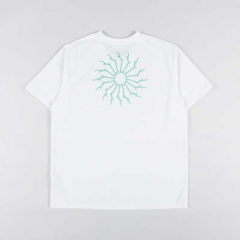 South2 West8 Circle Horn T Shirt White