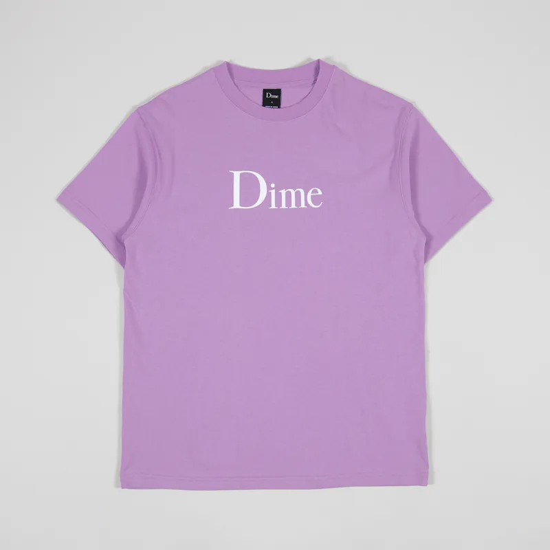 Dime Classic Logo T Shirt Lavender
