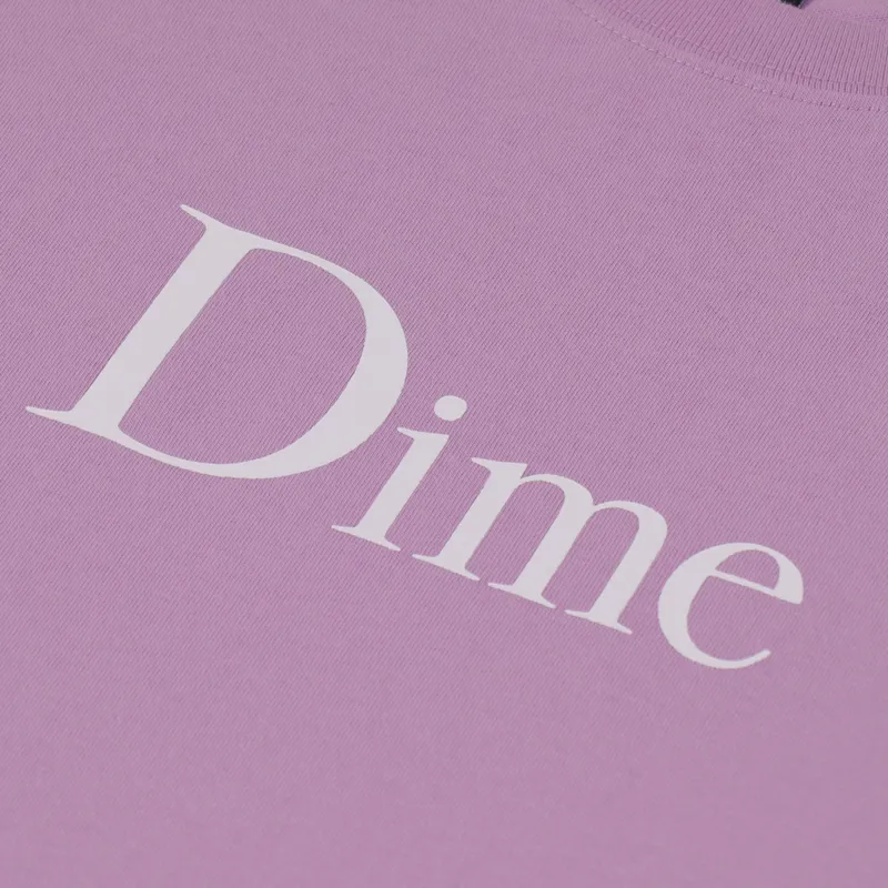 Dime Classic Logo T Shirt Lavender-1