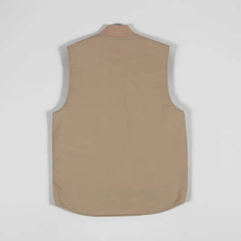 トップス Carhartt WIP CLASSIC VEST Hamilton Brown Carhartt WIP Classic Vest Jacket Hamilton Brown Rigid