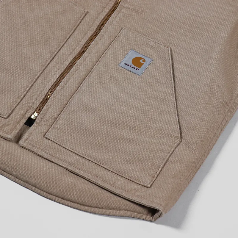 Carhartt WIP Classic Vest Dusty Hamilton Brown-6